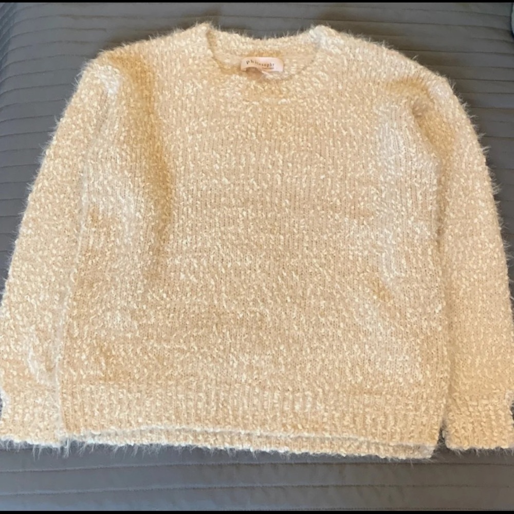 Philosophy Beige Knit Sweater